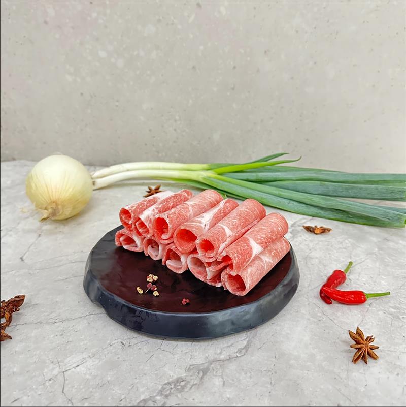 梅花火鍋片-Sliced Pork Butt(Hot Pot),家香豬,中央畜產